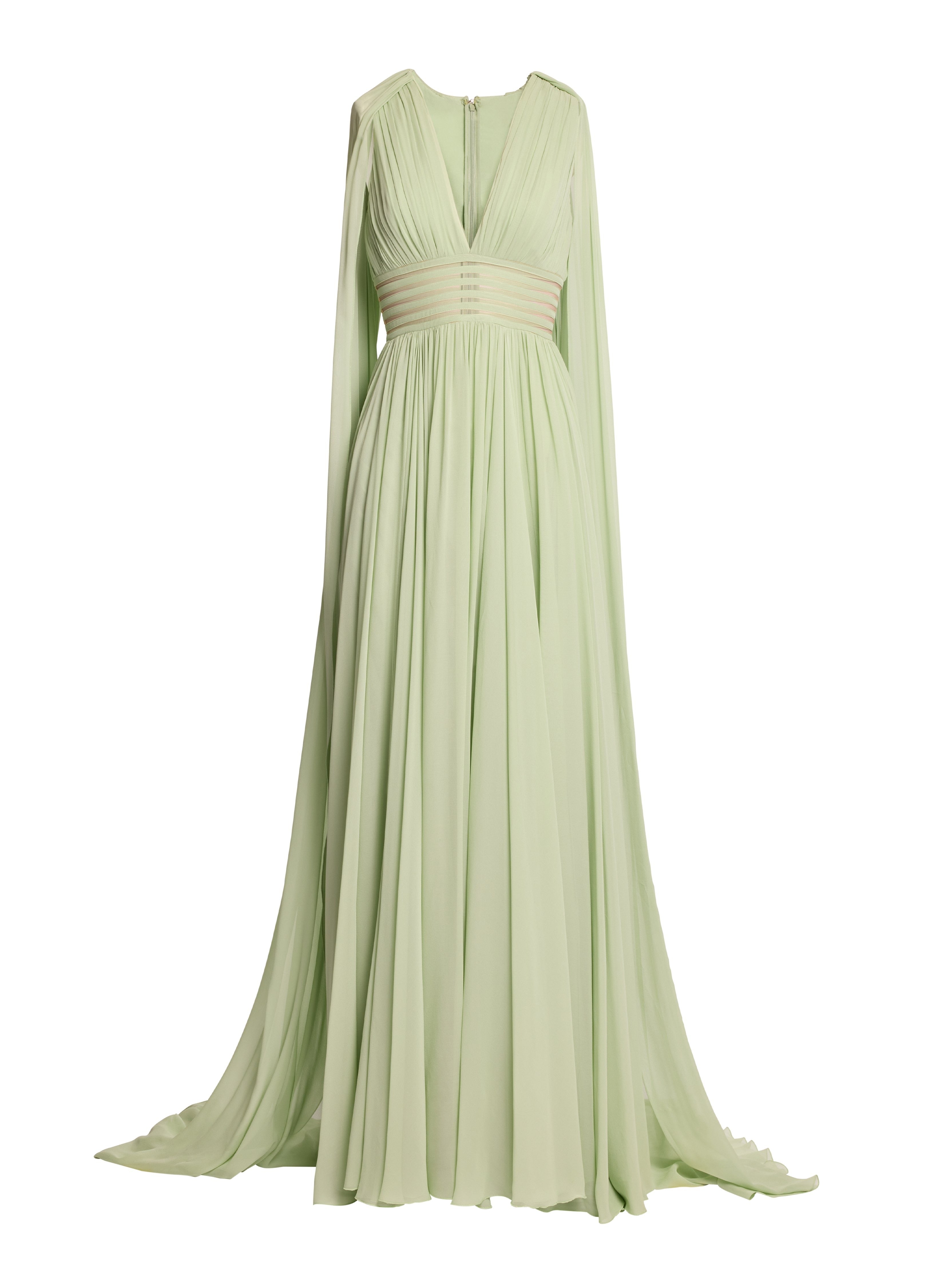 Draped Silk Dress – Elie Saab US