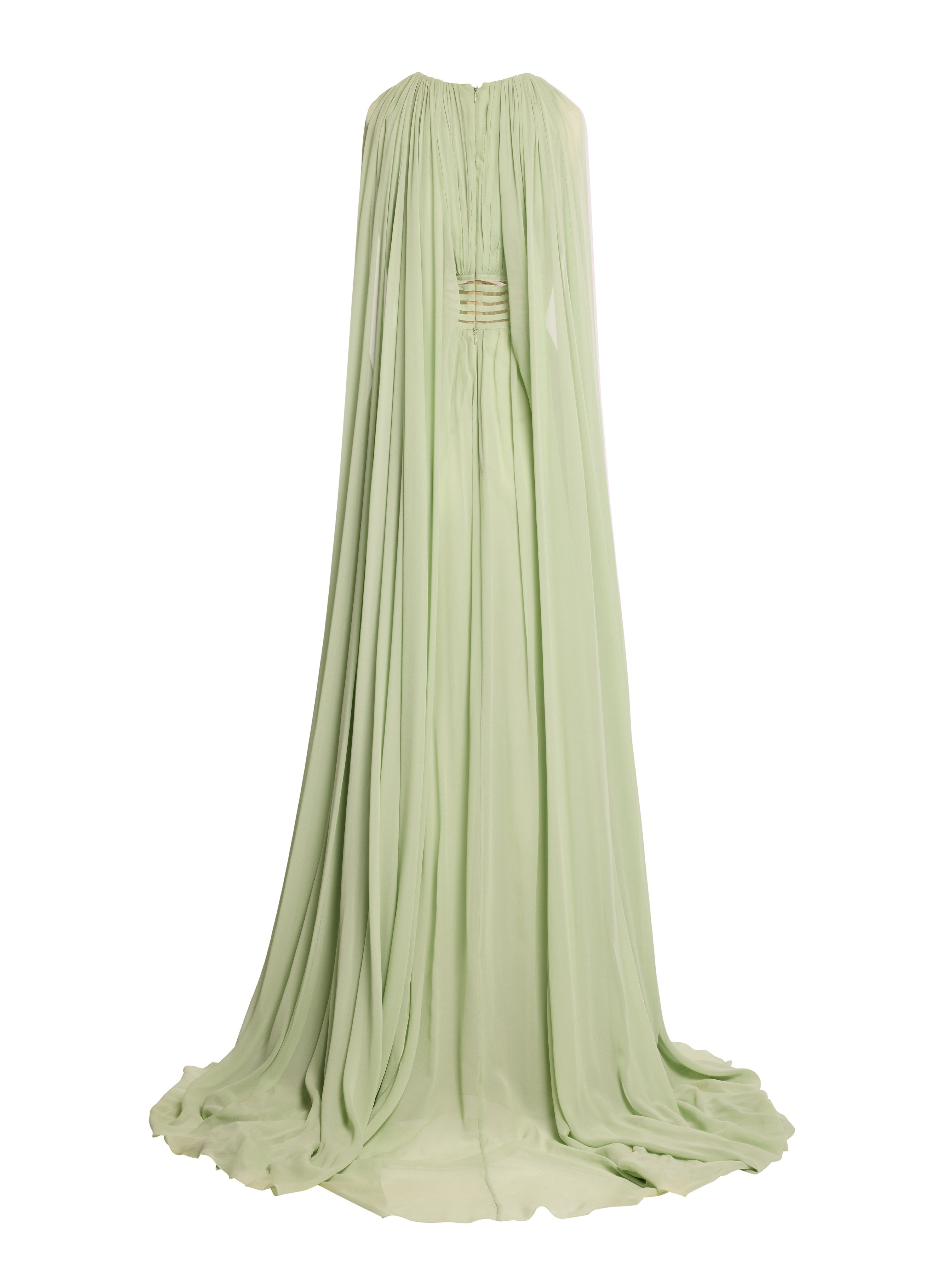 Draped Silk Dress – Elie Saab US