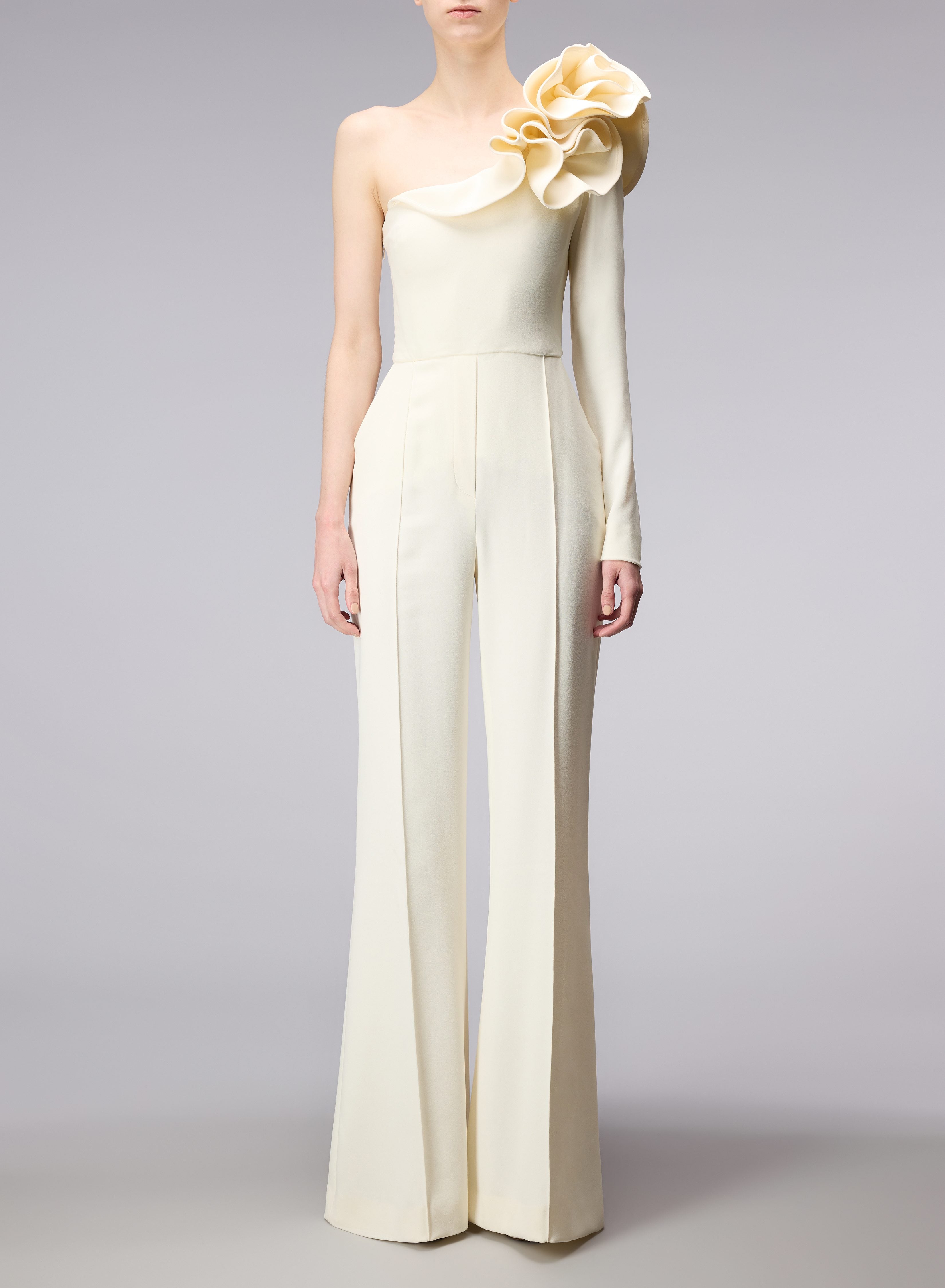 One-Shoulder Jumpsuit – Elie Saab US